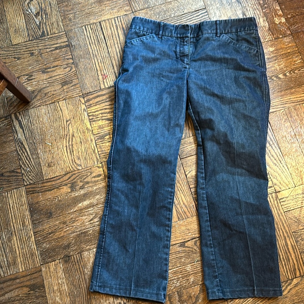 Express Design Studio Editor size 8/S stretch. Blue jeans. Navy